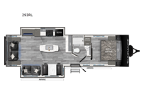 Sundance Ultra Lite 293RL Floorplan Image