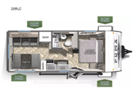 Puma XLE Lite 20RLC Floorplan Image