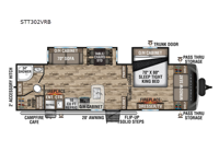 SportTrek Touring Edition STT302VRB Floorplan Image