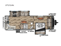 SportTrek Touring Edition STT272VRK Floorplan Image