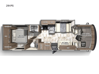 Pursuit 29XPS Floorplan Image