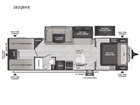 Passport SL 282QBWE Floorplan Image