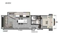 Wildwood 28VIEWX Floorplan Image