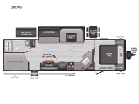 Hideout 29DFS Floorplan Image