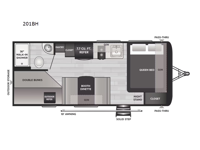 Hideout 201BH Floorplan Image
