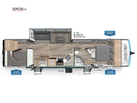 Cherokee Alpha Wolf 30RDB-L Floorplan Image
