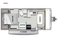 EVO Select 162QK Floorplan Image