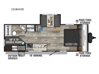 Sportsmen SE 231BHKSE Floorplan Image