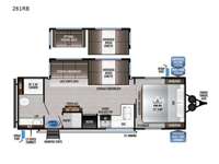Della Terra 261RB Floorplan Image