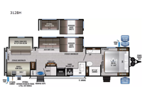 Della Terra 312BH Floorplan