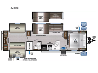 Della Terra 323QB Floorplan Image