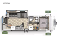 Puma 257RESS Floorplan Image