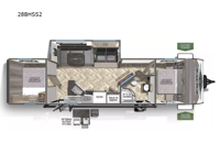 Puma 28BHSS2 Floorplan