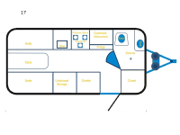 Cortes Campers 17 Floorplan Image