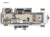 Puma 295BHSS Floorplan