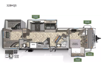Puma 32BHQS Floorplan