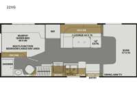 Freelander 22XG Floorplan Image
