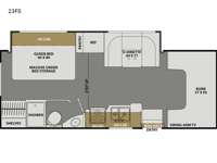 Freelander 23FS Floorplan