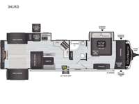 Outback 341RD Floorplan Image