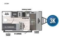 Clipper Cadet 15CBH Floorplan Image