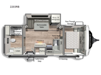 Astoria 2203RB Floorplan
