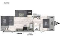 Clipper 262BHS Floorplan Image