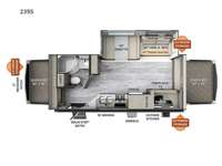 Rockwood Roo 235S Floorplan