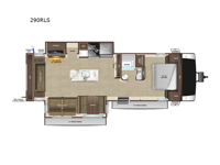 GSL 290RLS Floorplan Image