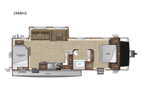 GSL 296BHS Floorplan Image