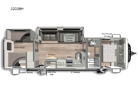 Astoria 3203BH Floorplan Image