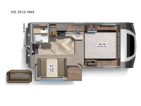 Backpack Edition HS 2910 MAX Floorplan Image