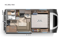 Backpack Edition HS 2901 MAX Floorplan Image