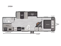 Springdale 295BH Floorplan