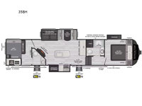 Sprinter 35BH Floorplan Image