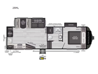Sprinter 25ML Floorplan Image