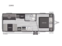 Springdale 220RD Floorplan Image