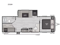 Springdale 251BH Floorplan Image
