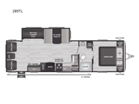 Springdale 285TL Floorplan Image