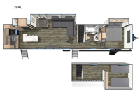 Timberwolf 39AL Floorplan Image