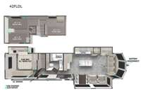 Wildwood Grand Lodge 42FLDL Floorplan