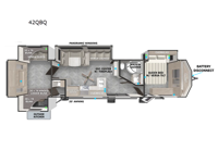 Wildwood Lodge 42QBQ Floorplan Image