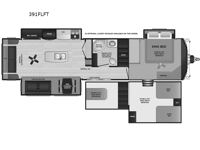 Retreat 391FLFT Floorplan Image