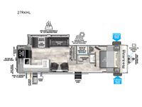 Salem Hemisphere Hyper-Lyte 27RKHL Floorplan
