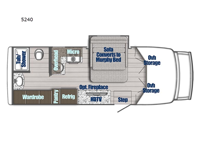 BT Cruiser 5240 Floorplan Image