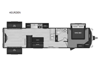 Residence 401RDEN Floorplan Image