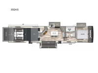 XLR Nitro 35DK5 Floorplan Image