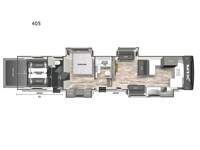 XLR Nitro 405 Floorplan Image