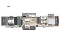 XLR Nitro 384 Floorplan Image