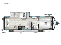 Alta 2850KRL Floorplan Image