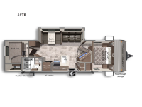 Aspen Trail LE 29TB Floorplan